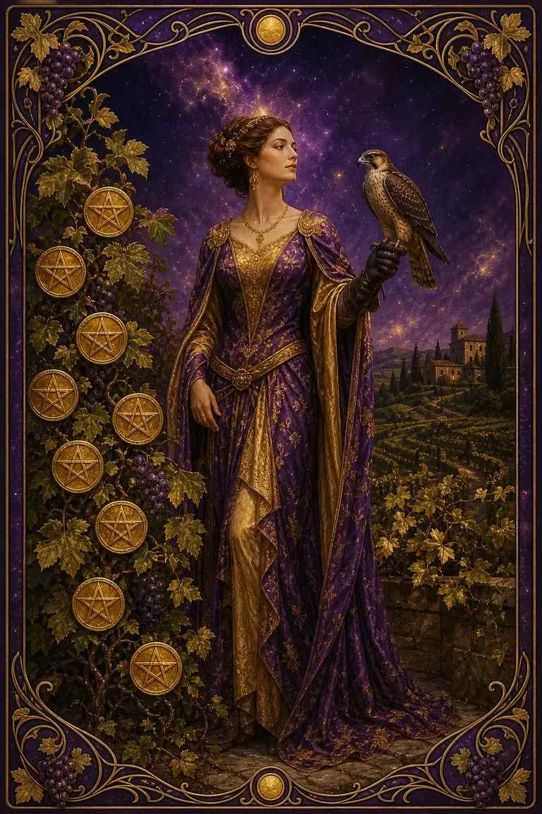Nine of Pentacles