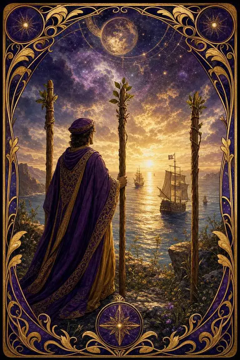 Three of Wands