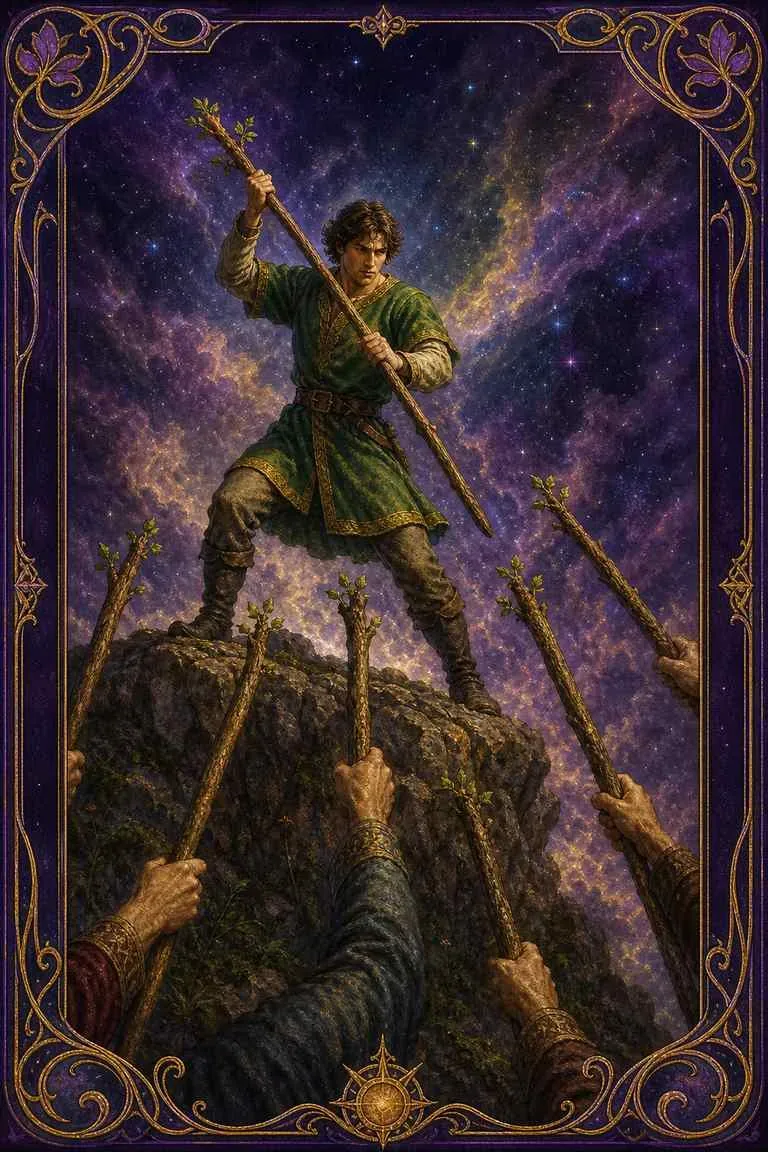 Seven of Wands